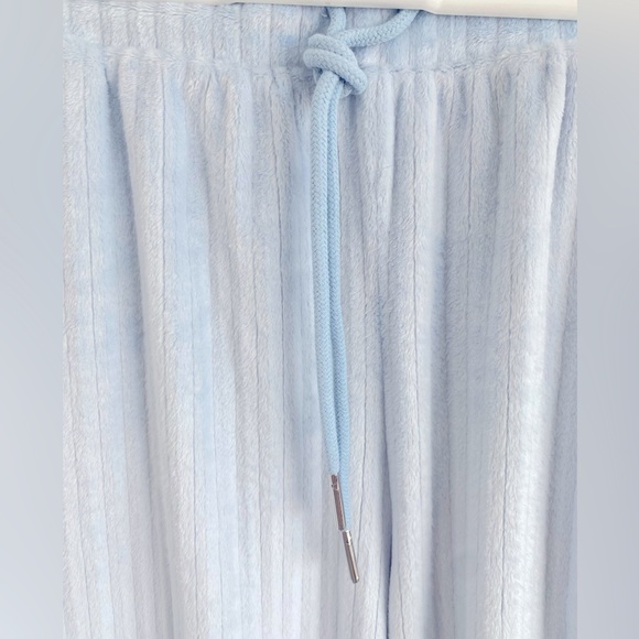 La Vie En Rose Velour Ribbed Lounge Joggers - Picture 1 of 4